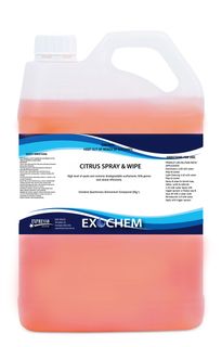 Citrus Spray & Wipe 5L