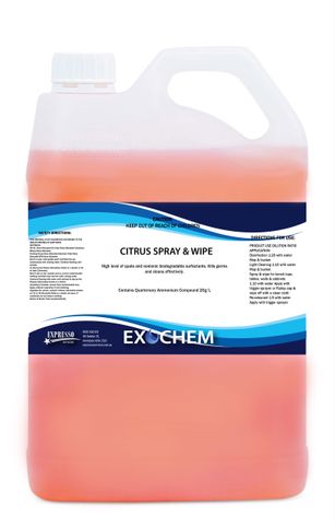 Citrus Spray & Wipe 5L