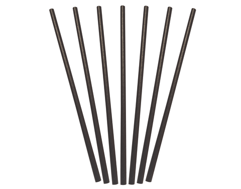 Paper Straws  Black (2500)
