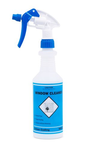 Bottle Printed 500ml- Cleanerwash Window