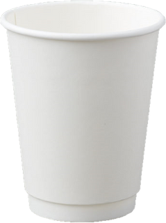 Cups - Beta Eco Double Wall 8oz - White