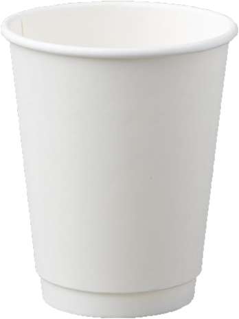 Cups - Beta Eco Double Wall 8oz - White