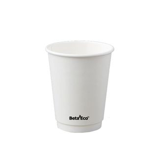 Cups - Beta Eco Double Wall 12oz - White