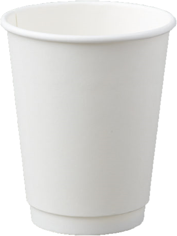 Cups - Beta Eco Double Wall 12oz - White