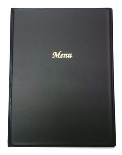 Compendium A4 Black - Menu