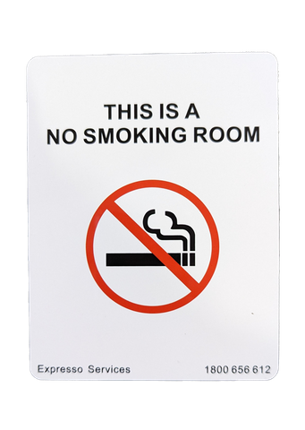 Sign - No Smoking Room (Wall) 130x100