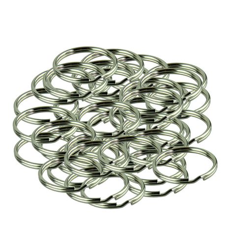 Key Ring Split 25mm Chrome Steel
