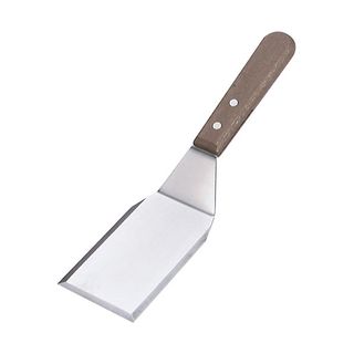 Griddle Scraper S/Steel with Wood Handle