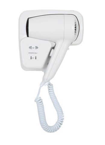 Wall Mounted Hair Dryer 1200W - White
