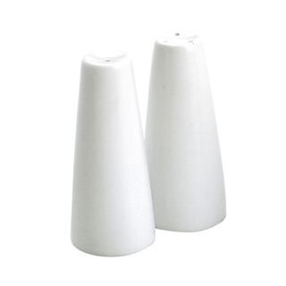 Salt Shaker - Tower Porcelain (White)