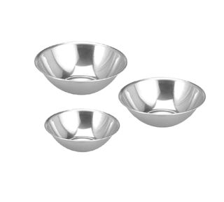 3 Piece Mixing Bowl - S/Steel