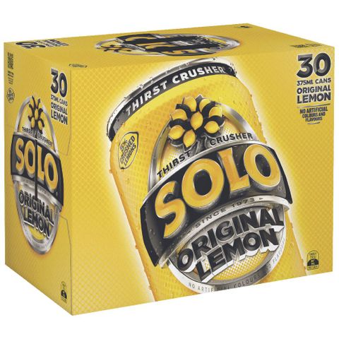 Solo Soft Drink 375ml x 30pk