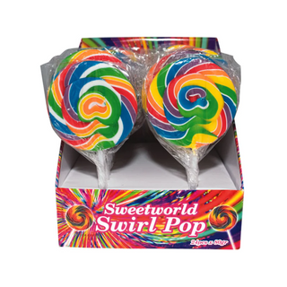 Sweetworld Swirl Lollipop 80g (24)