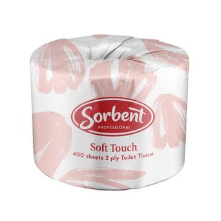 Toilet Rolls 2 ply wpd Sorbent 400 (48)