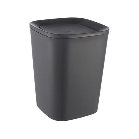 Bin - Charcoal Swing Lid 5L