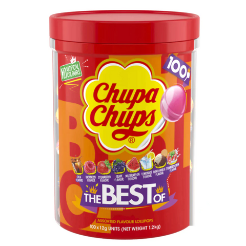 Chupa Chups Assorted - 100x12g