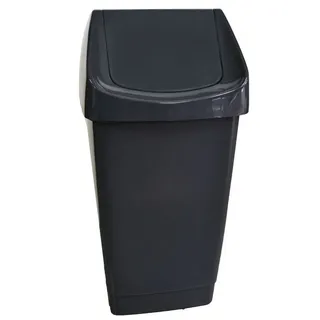 Bin - 27L Swing Top Charcoal