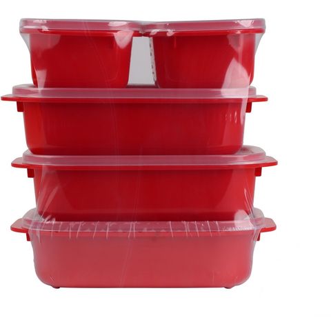 Microwave Dish set 5 piece with lids