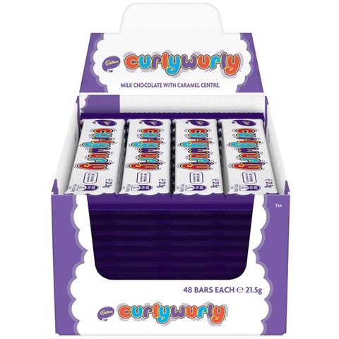 Cadbury Curly Wurly Choc Bar 26g (48)