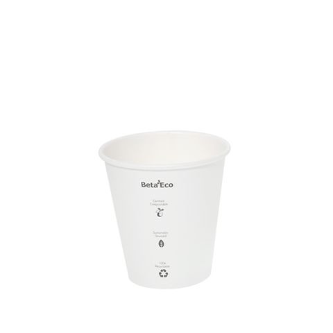 Beta Eco Cups 6oz - Single Wall (1000)