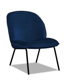 Moon Arm Chair - Navy