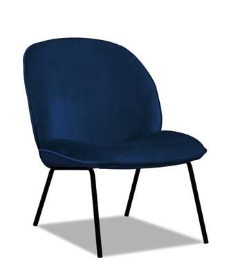 Moon Arm Chair - Navy