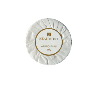 Beaumont Pleat-wrap Soap 40g (300)