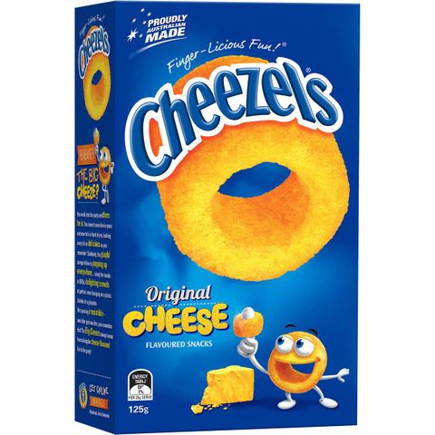 Cheezels Snacks - Cheese 125g