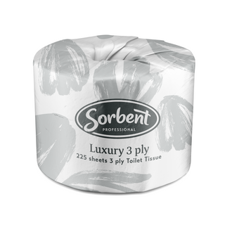 Toilet Rolls 3 ply Wpd - Sorbent (48)