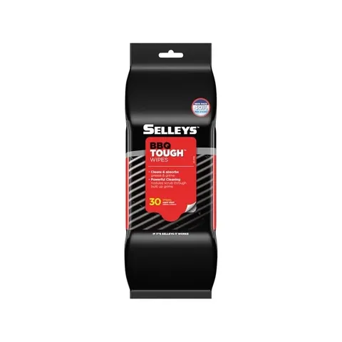 BBQ Tough Wet Wipes - 30pk