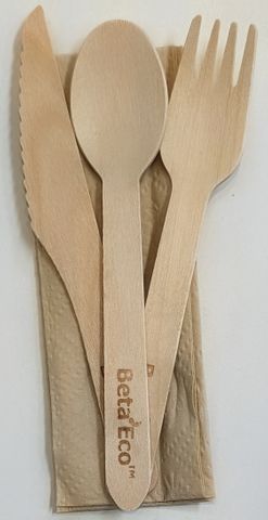 Cutlery Packs - Napkin & Cutlery (400)