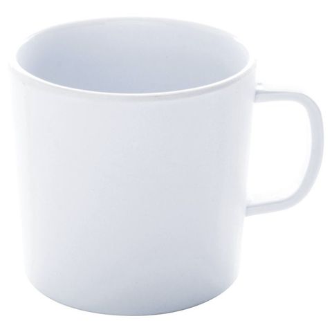 Melamine Mug with Handle 360ml White
