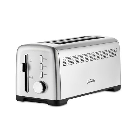 Sunbeam -Toaster 4 Slice S/Steel