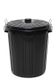 Garbage Bin 73L Plastic with Lid