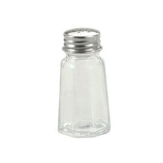 Salt/Pepper Shaker - Glass SS Lid 30ml