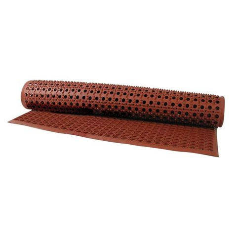 Mat - Rubber Terracotta (155x93cm)