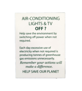 Sign - Air conditioning 100x75mm (Wall)