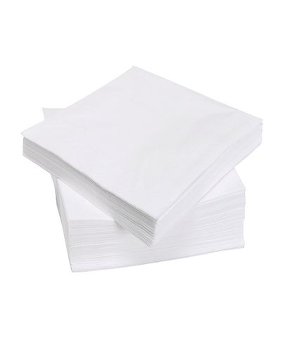 2 ply Lunch Serviette-White (20x100)