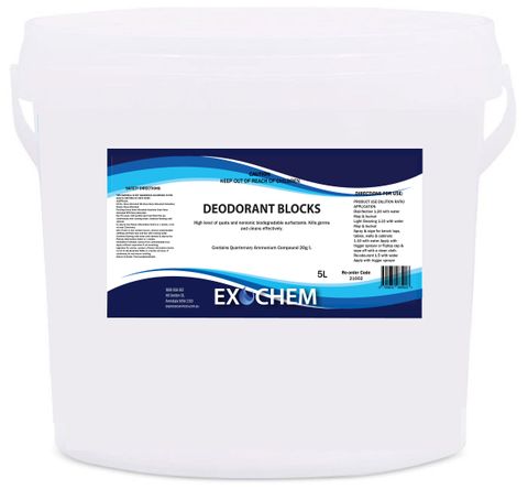 Deodorant Blocks 10kg