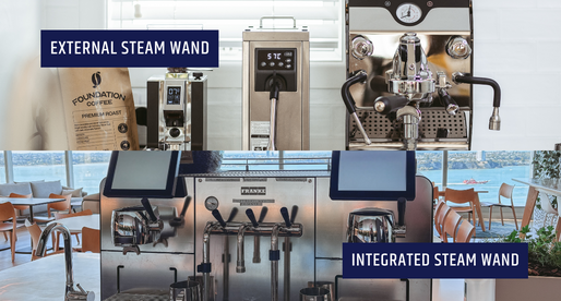 Built-In Steam Wand vs External Steam Machine: Which Coffee Machine Is Best for Your Workplace?