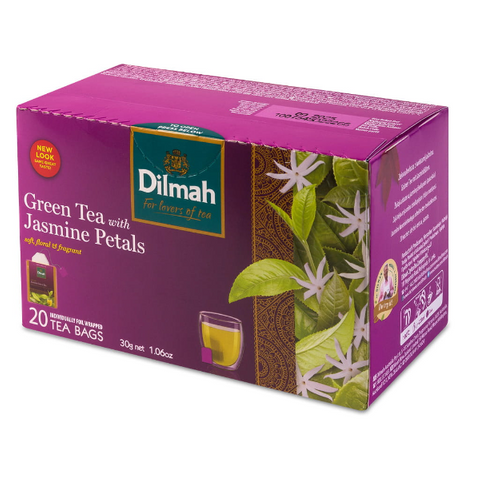 Dilmah Teabags - Jasmine Green 20s - ENV