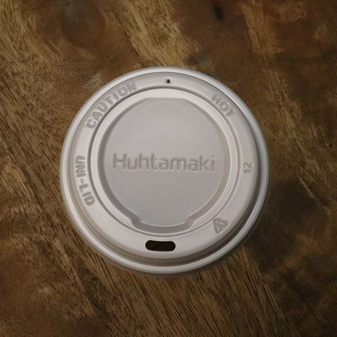 Huhtamaki Universal Lids White Carton (1000)