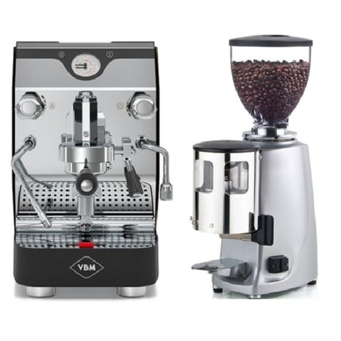 VBM Domobar Junior - Analogic + Mazzer Mini Grinder Package