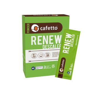 Cafetto Renew Descaler 6 x 25g Sachet Box