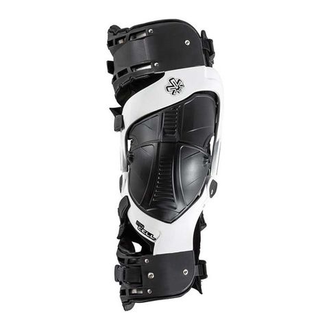 KNEE BRACES ASTERISK ULTRA CELL 3.0  SMALL WHITE PAIR FOR DIRTBIKE RIDERS