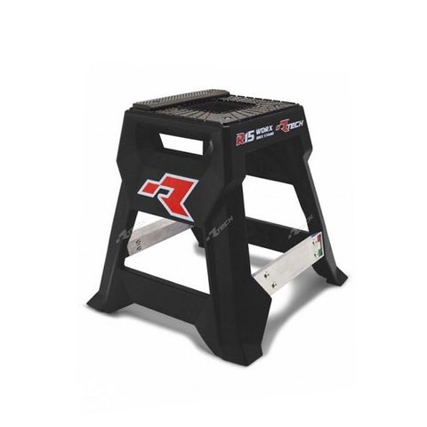 RTECH R15 WORKS CROSS BIKE STAND LAUNCH EDITION BLACK