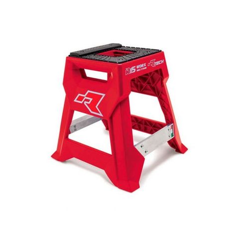 RTECH R15 WORKS CROSS BIKE STAND LAUNCH EDITION RED