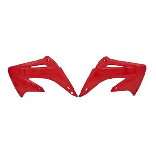 RADIATOR SHROUDS RTECH RED HONDA CR125R 02-07 CR250R 02-07