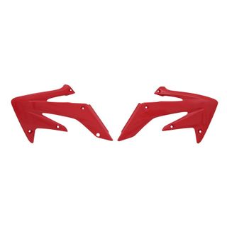 RADIATOR SHROUDS RTECH RED HONDA CRF250F 04-09 CRF250R 04-09 CRF250X 04-19