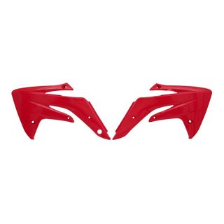 RADIATOR SHROUDS RTECH RED HONDA CRF150R 07-ON